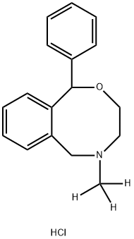 Nefopam-d3 HCl, 1346603-30-2, 结构式