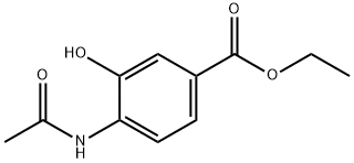 4-乙酰氨基-3-羟基苯甲酸乙酯,1346604-18-9,结构式