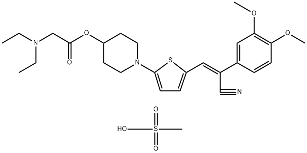 YHO-13351 化学構造式