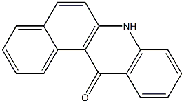 Benz[a]acridin-12(7H)-one 结构式