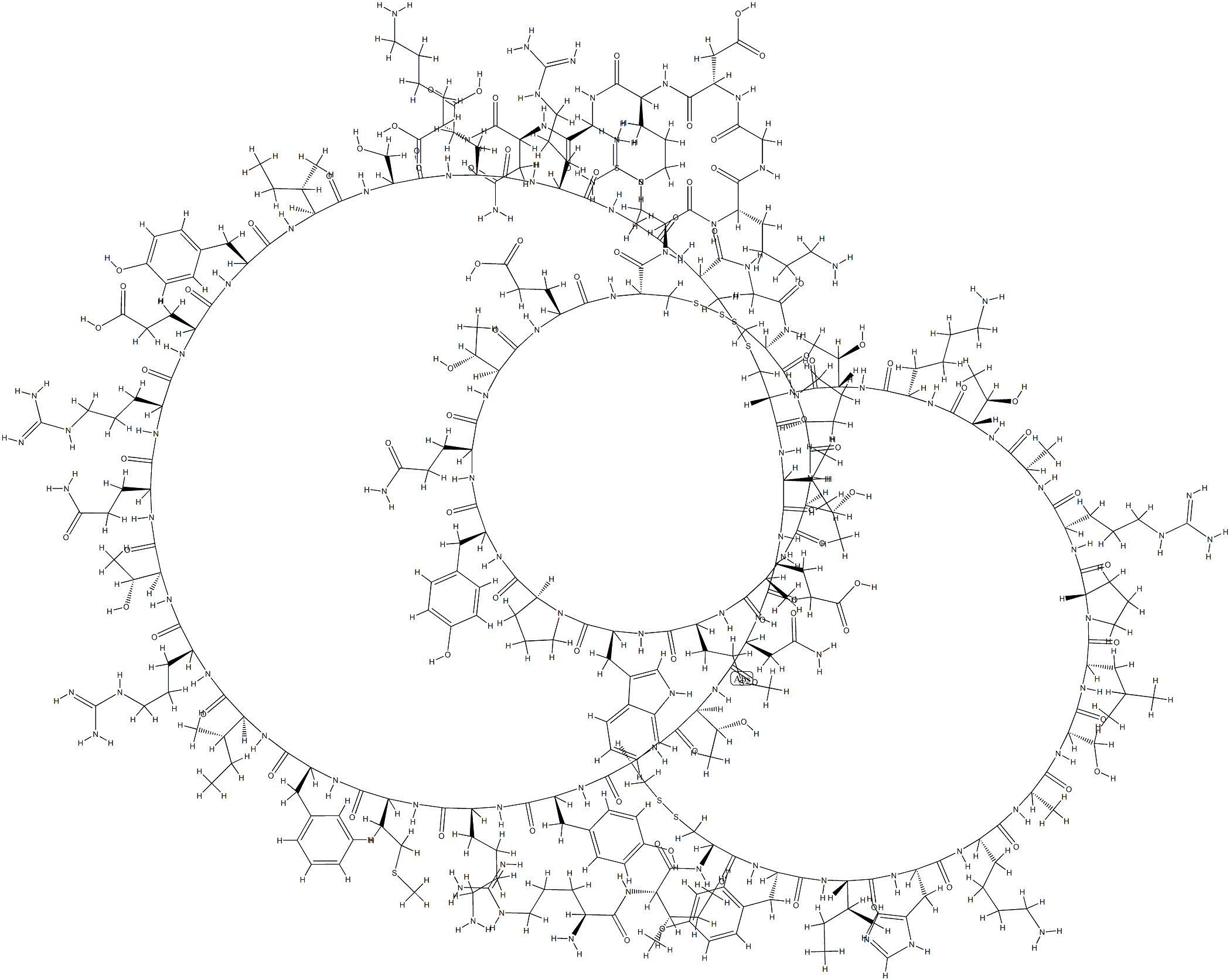 CALCISEPTINE Structure