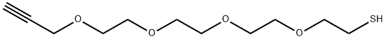 巯基-四聚乙二醇-丙炔基, 1347750-80-4, 结构式