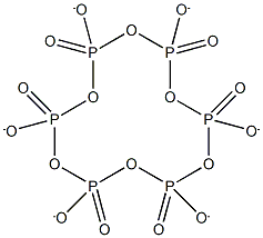 Metaphosphate (P6O186-) Structure
