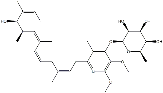 3'-deoxytalopiericidin A1 化学構造式