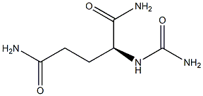 N(alpha)-carbamoylglutamine-1-amide Structure