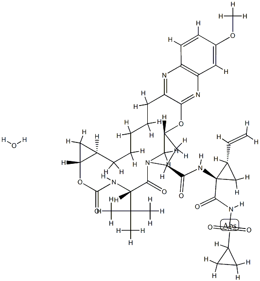 MK 5172 hydrate Struktur