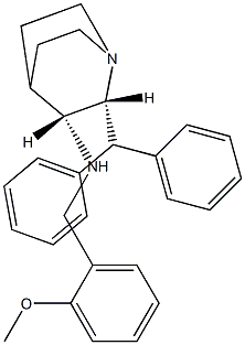 (2R)-2α-(Diphenylmethyl)-N-(2-methoxybenzyl)-1-azabicyclo[2.2.2]octan-3α-amine Structure