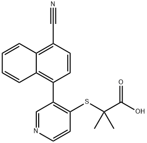 ベリヌラド 化学構造式