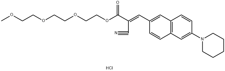 Aftobetin Hydrochloride Structure