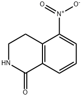 5-Nitro-3,4-dihydroisoquinolin-1(2H)-one Structure
