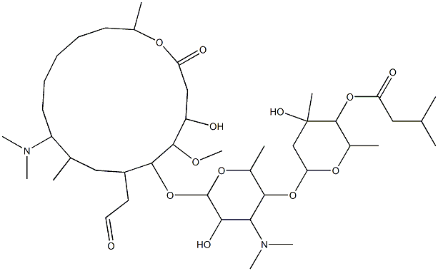 9-N,N-dimethylamino-9-deoxy-10,11,12,13-tetrahydroniddamycin Structure