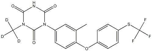 Toltrazuril-D3 Structure