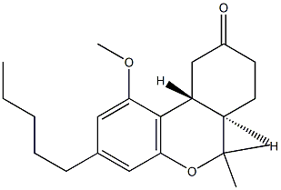 9-keto-cannabinoid methyl ether Structure