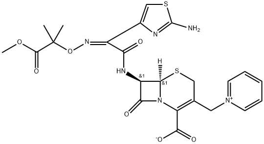 头孢他啶EP杂质H, 1354396-23-8, 结构式