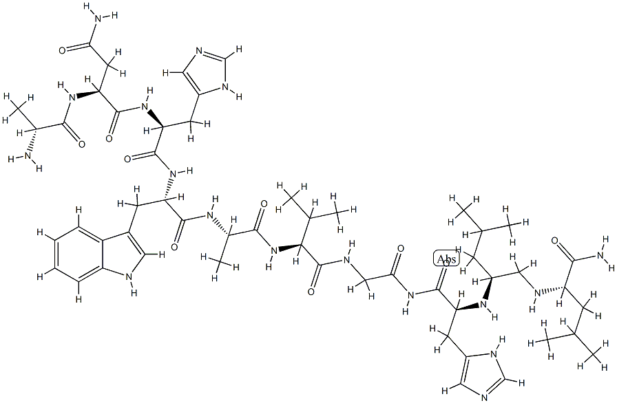 neuromedin C, Ala(1)-Leu(9)-psi-(CH2NH)-Leu(10)- Structure