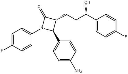 4-Dehydroxy-4-amino Ezetimibe Struktur