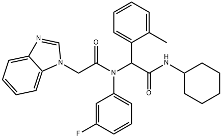 Mutant IDH1-IN-1 化学構造式