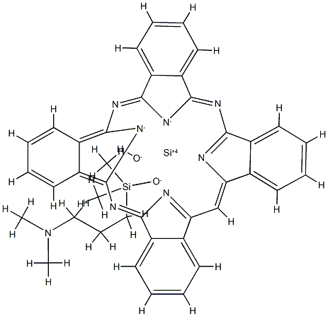 silicon phthalocyanine Struktur