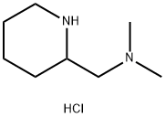 N,N-二甲基-1-(哌啶-2-基)甲胺盐酸, 1357352-64-7, 结构式
