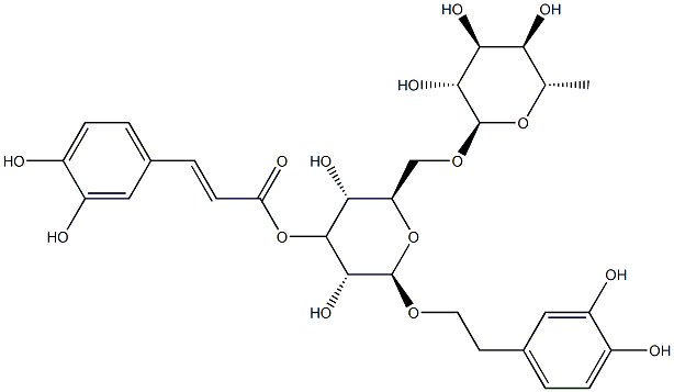 异连翘酯苷,1357910-26-9,结构式