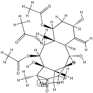 2α-Deacetyl-5α-decinnamoyltaxagifin Structure