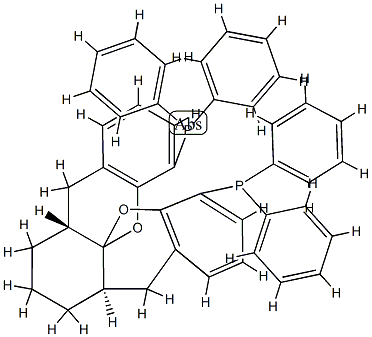 (+)-1,13-Bis(diphenyl)phosphino-(5aR,8aR,14aR)-5a,6,7,8,8a,9-hexahydro-5H-[1]benzopyrano [3,2-d]xanthene, 97%  (R,R,R)-(+)-Ph-SKP|(R,R,R)-(+)-PH-SKP