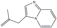 3-(2-Methylallyl)imidazo[1,2-a]pyridine, 136117-80-1, 结构式