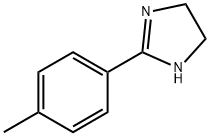 2-(4-甲基苯基)-4,5-二氢-1H-咪唑 结构式