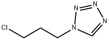 1-(3-クロロプロピル)-1H-テトラゾール 化学構造式