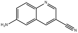 3-Quinolinecarbonitrile,6-amino-(8CI) Struktur