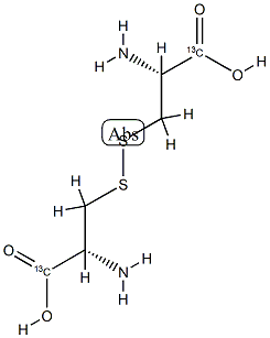 L-Cystine-1,1μ-13C2 Struktur