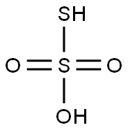 Thiosulfuric acid Structure