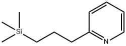 Pyridine,2-[3-(trimethylsilyl)propyl]-(9CI) Structure