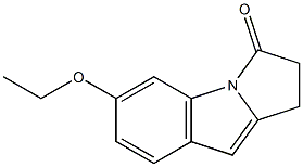 1H-Pyrrolo[1,2-a]indol-1-one,7-ethoxy-2,3-dihydro-(9CI) Structure