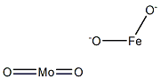 Iron(II) molybdate(VI) Struktur