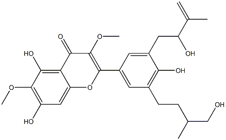 Dodoviscin A 化学構造式