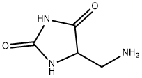 2,4-Imidazolidinedione,5-(aminomethyl)-(9CI) Struktur