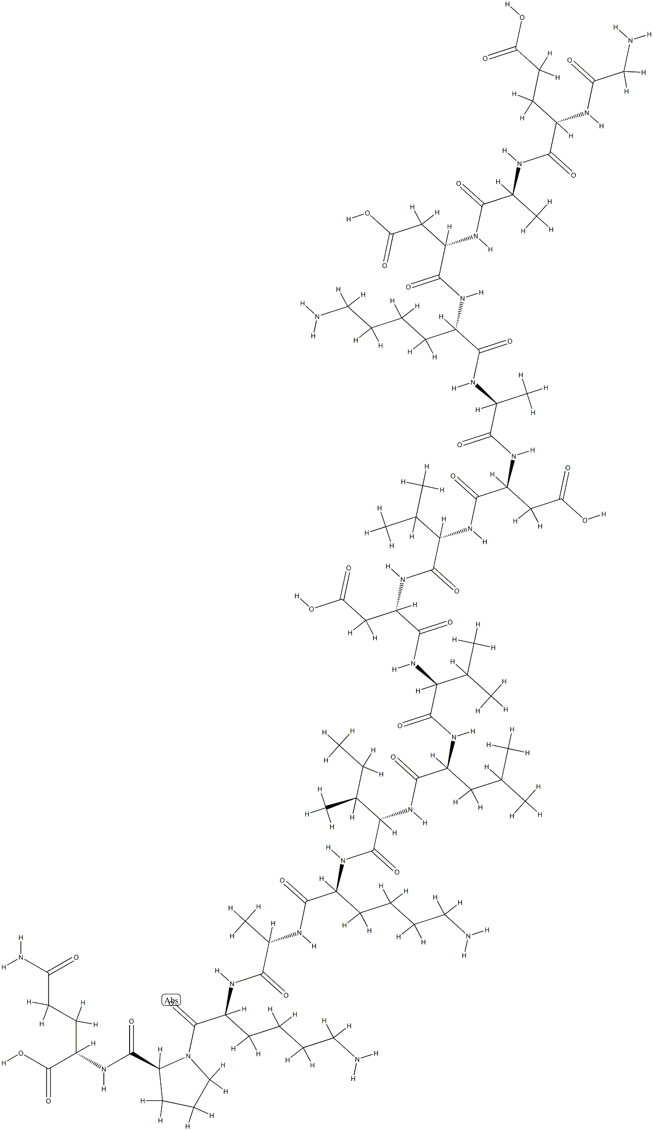 parathyroid hormone (68-84) Structure