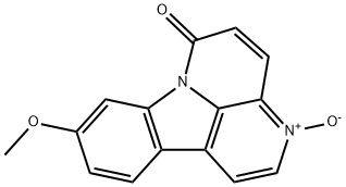 9-Methoxycanthin-6-one-N-oxide Structure