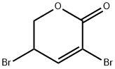 2H-Pyran-2-one, 3,5-dibroMo-5,6-dihydro- 化学構造式