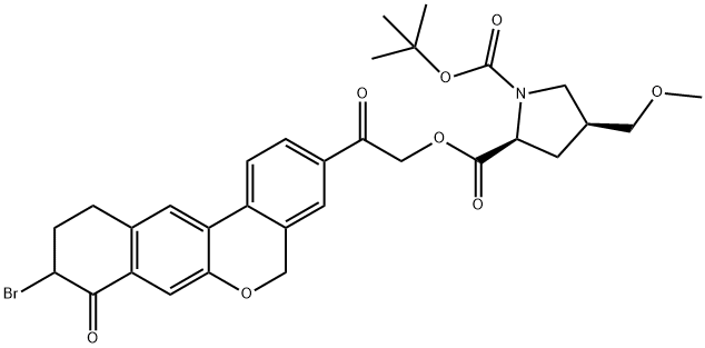 维帕他韦中间体VP N-4, 1378391-42-4, 结构式