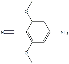 4-amino-2,6-dimethoxybenzonitrile Structure