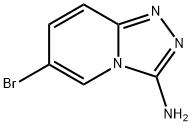 [1,2,4triazolo[4,3-apyridine-3,6-diamine, 1378862-01-1, 结构式