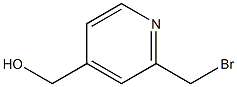 (2-(bromomethyl)pyridin-4-yl)methanol Structure