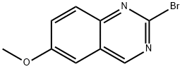 2-bromo-6-methoxyquinazoline Structure