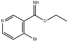 ethyl 4-bromonicotinimidate Structure