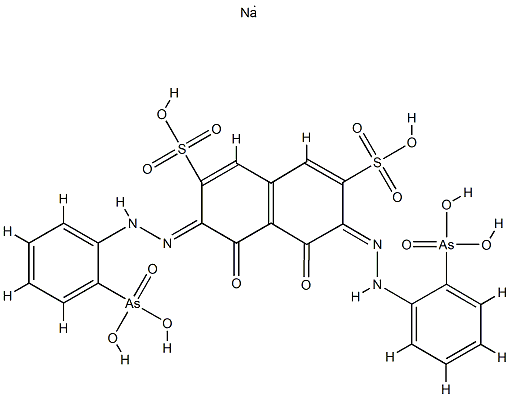 ARSENAZO III SODIUM Structure