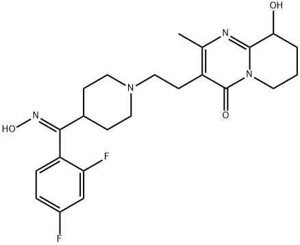 帕潘立酮Z-异构体,1388021-47-3,结构式