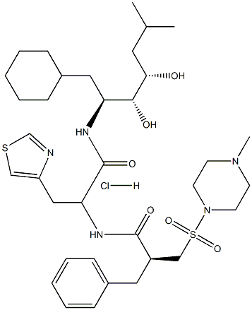 ザンキレン塩酸塩 化学構造式