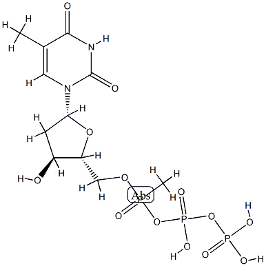 2'-데옥시티미딘-5'-(알파-메틸포스포닐)-베타,감마-디포스페이트